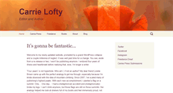 Desktop Screenshot of carrielofty.com